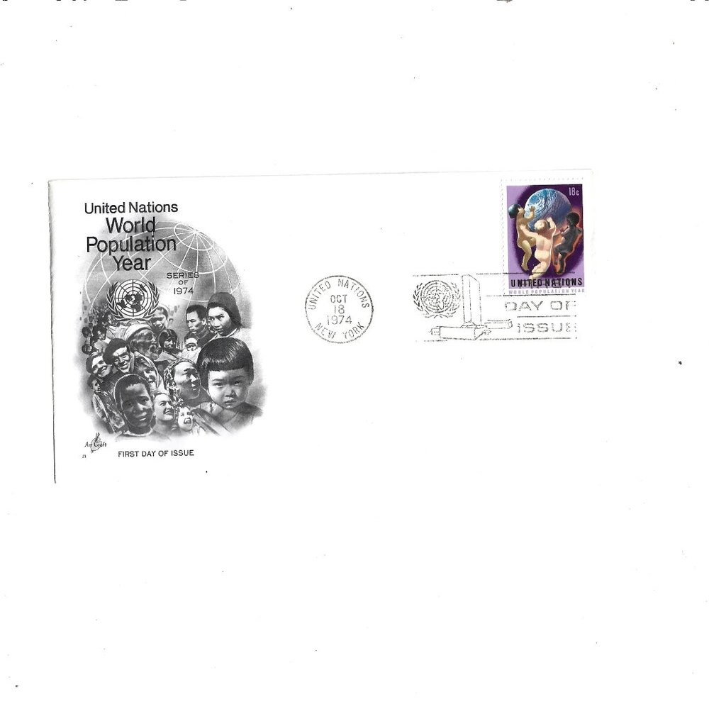 Lot of 10 United Nations First Day Covers(#137)